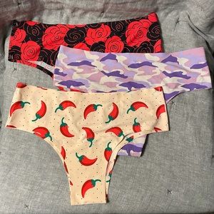 Cheeky Boss no show cheekie panties 3 pack